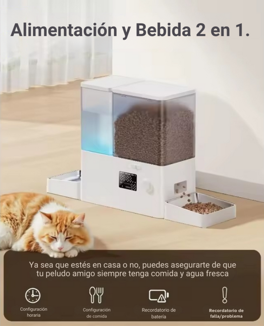 Dispensador Automático de Agua y Comida 2.0